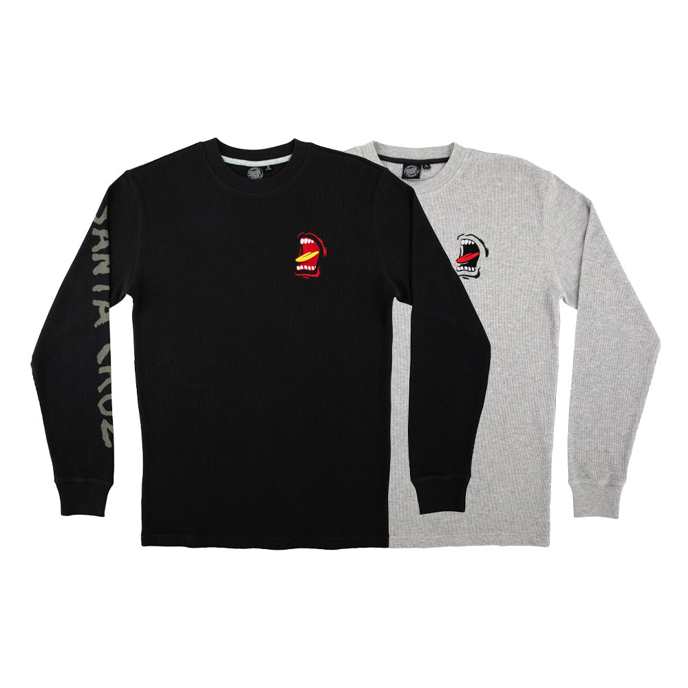 SCREAMING WAFFLE THERMAL L/S T-SHIRT