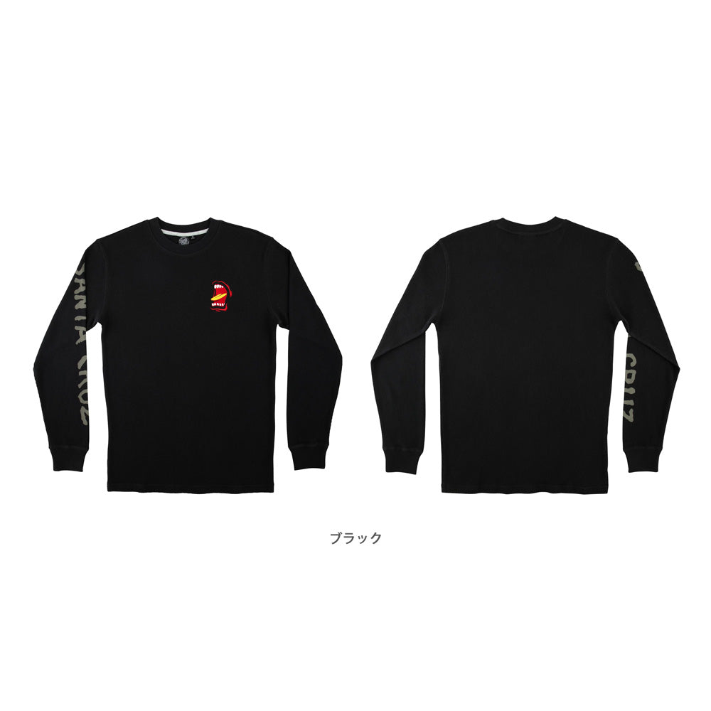 SCREAMING WAFFLE THERMAL L/S T-SHIRT