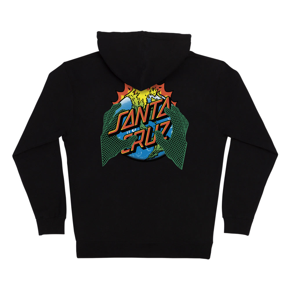 KENDALL END OF THE DOT ZIP HOODED SWEATSHIRT