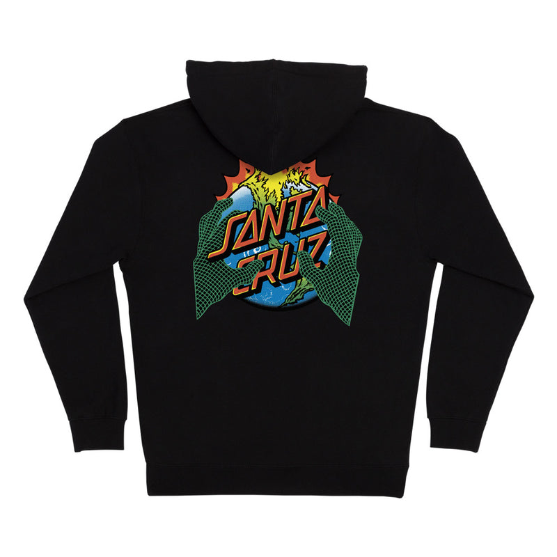 KENDALL END OF THE DOT ZIP HOODED SWEATSHIRT