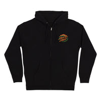 KENDALL END OF THE DOT ZIP HOODED SWEATSHIRT