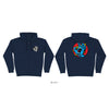 HAND DOT ZIP HOODED SWEATSHIRT