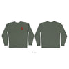 CRUZ EMBROIDERED CREW NECK SWEATSHIRT