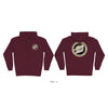 FLAMED MFG DOT ZIP HOODED SWEATSHIRT