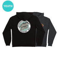 FLAMED MFG DOT ZIP HOODED SWEATSHIRT YOUTH