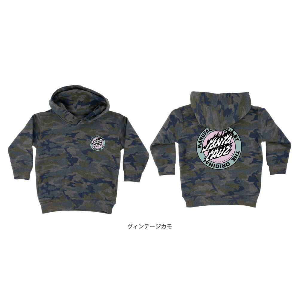FLAMED MFG DOT P/O HOODED SWEATSHIRT KIDS