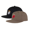 MINIMAL BURNT OPUS SNAPBACK HAT