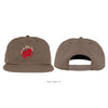 MINIMAL BURNT OPUS SNAPBACK HAT