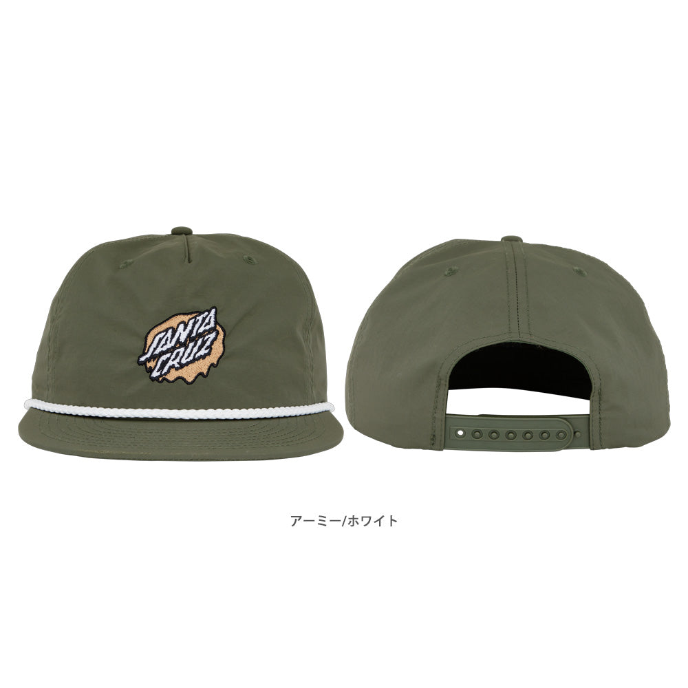 SLIME DOT SNAPBACK HAT