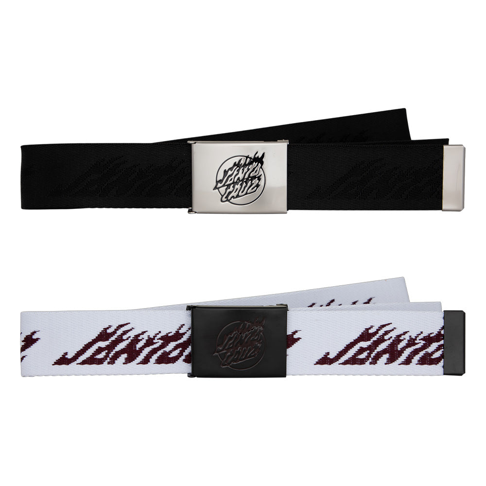 FLAME DOT STRIP BELT