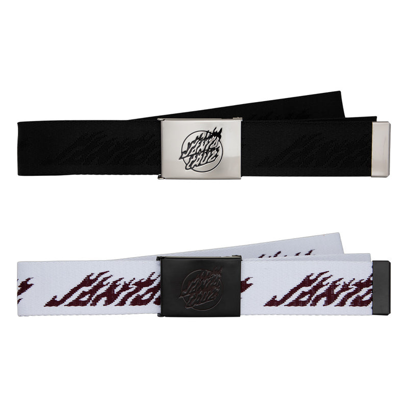FLAME DOT STRIP BELT