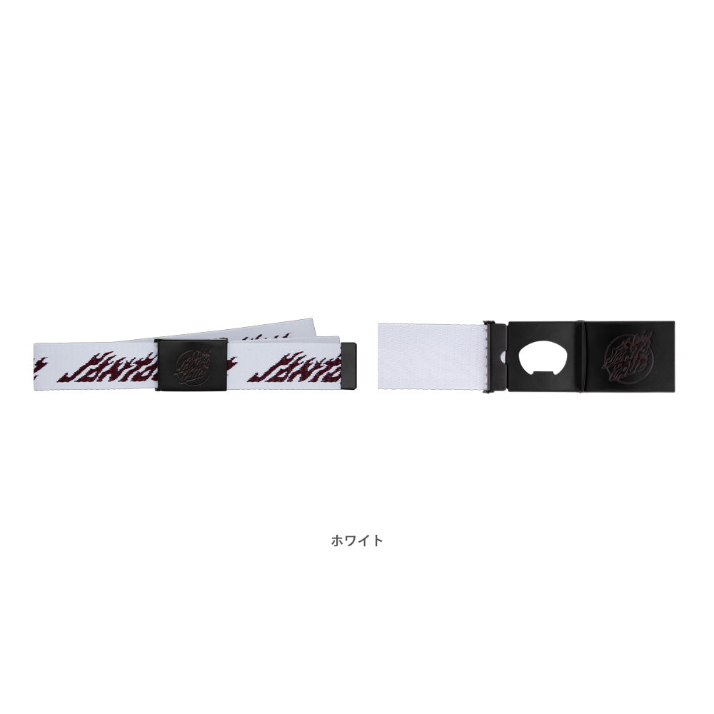FLAME DOT STRIP BELT