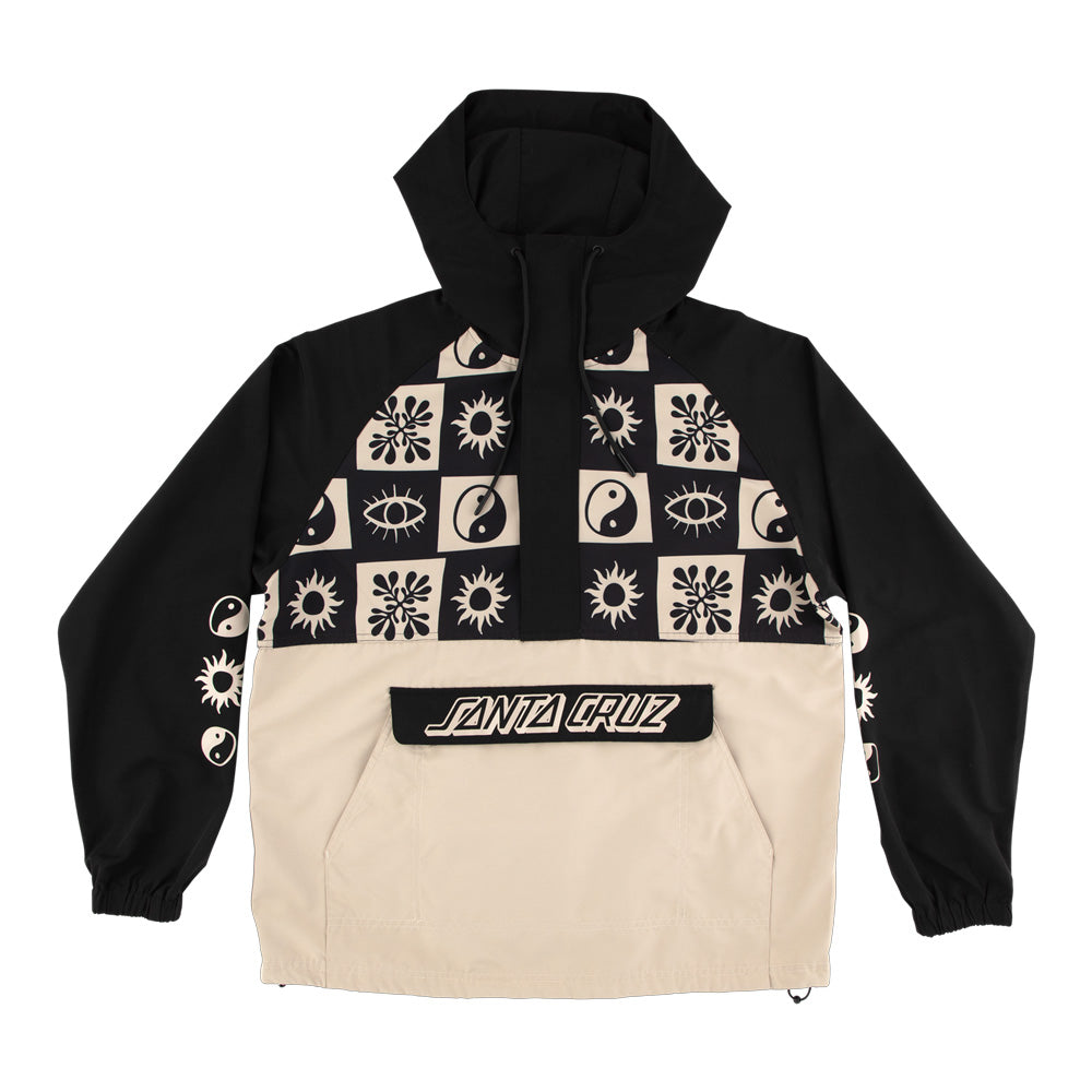 STRANGE CHECK ANORAK JACKET