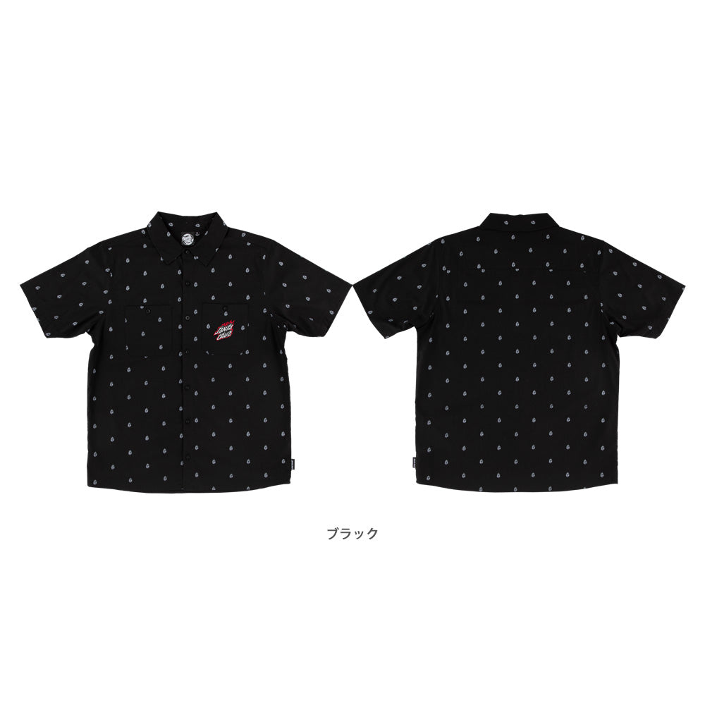SCREAMING FIRE S/S BUTTON UP SHIRT