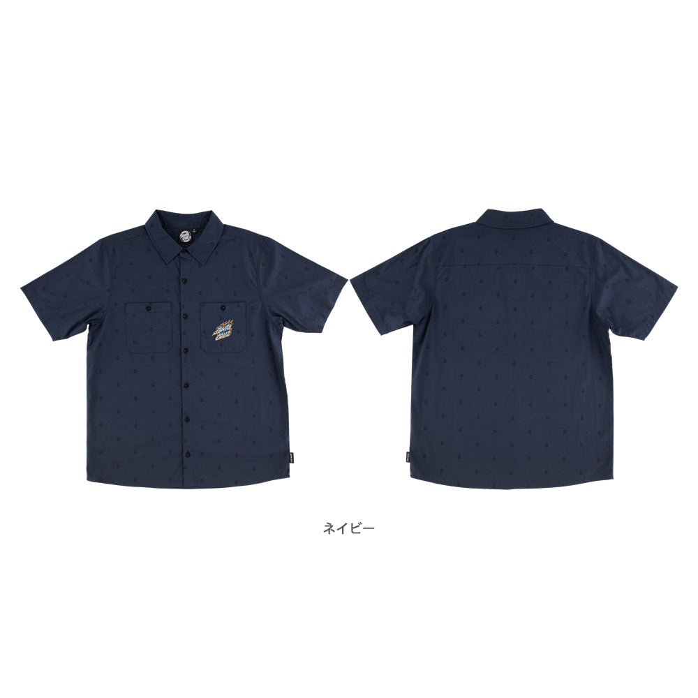 SCREAMING FIRE S/S BUTTON UP SHIRT
