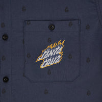 SCREAMING FIRE S/S BUTTON UP SHIRT