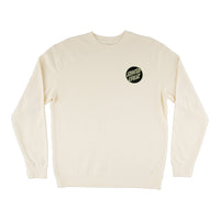 CRUZ EMBROIDERED CREW NECK SWEATSHIRT