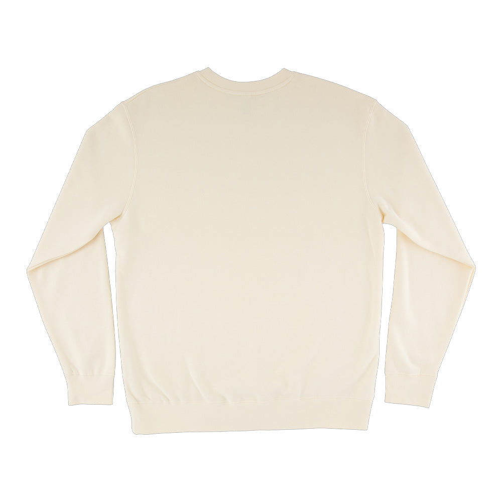 CRUZ EMBROIDERED CREW NECK SWEATSHIRT