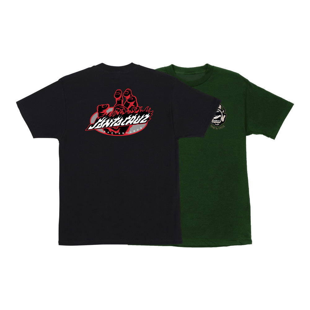 SCREAMING FIRE OVAL S/S REGULAR T-SHIRT