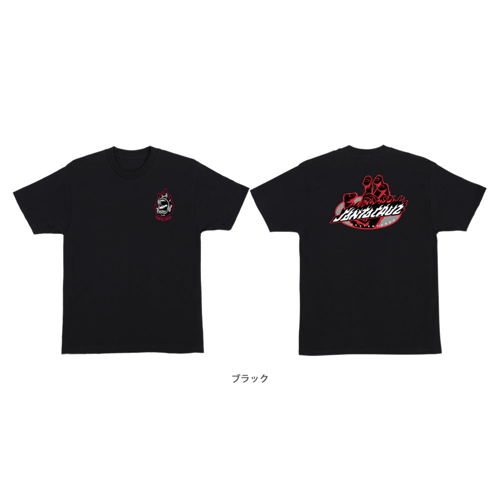 SCREAMING FIRE OVAL S/S REGULAR T-SHIRT