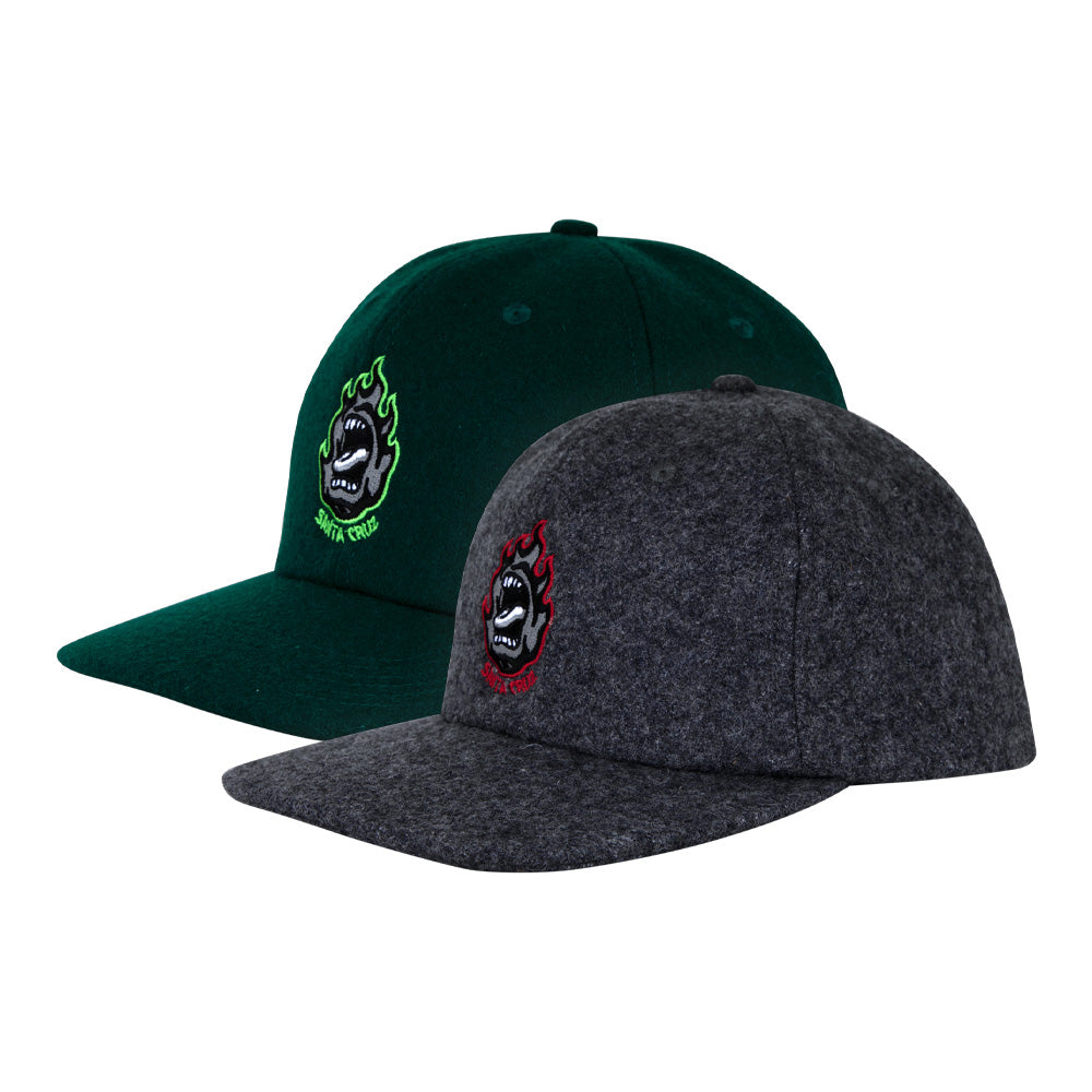 SCREAMING FIRE SNAPBACK HAT