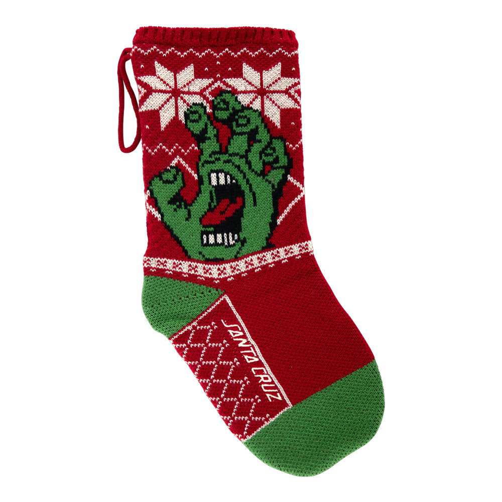 SCREAMING XMAS STOCKING