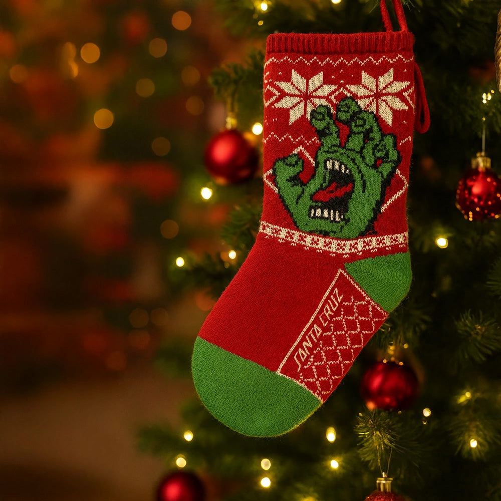 SCREAMING XMAS STOCKING