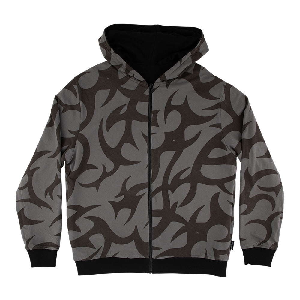 DRESSEN TRIBAL ARCH HOOD REVERSIBLE JACKET