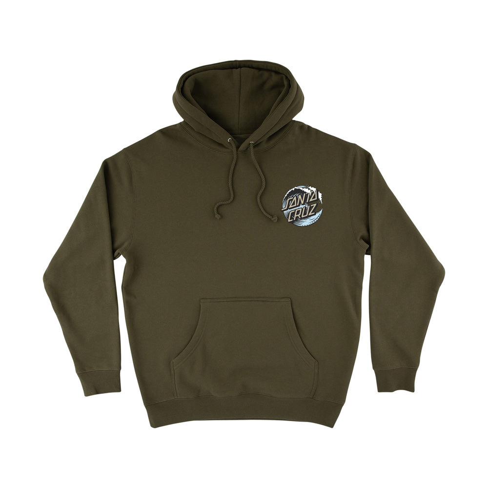 WAVE DOT P/O HOODED SWEATSHIRT