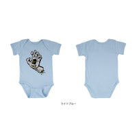 SCREAMING HAND FRONT ONE PIECE S/S INFANT BABY