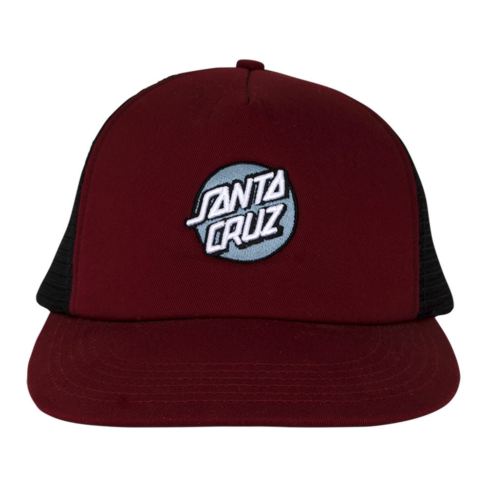 CRUZ EMBROIDERED MESH TRUCKER HAT