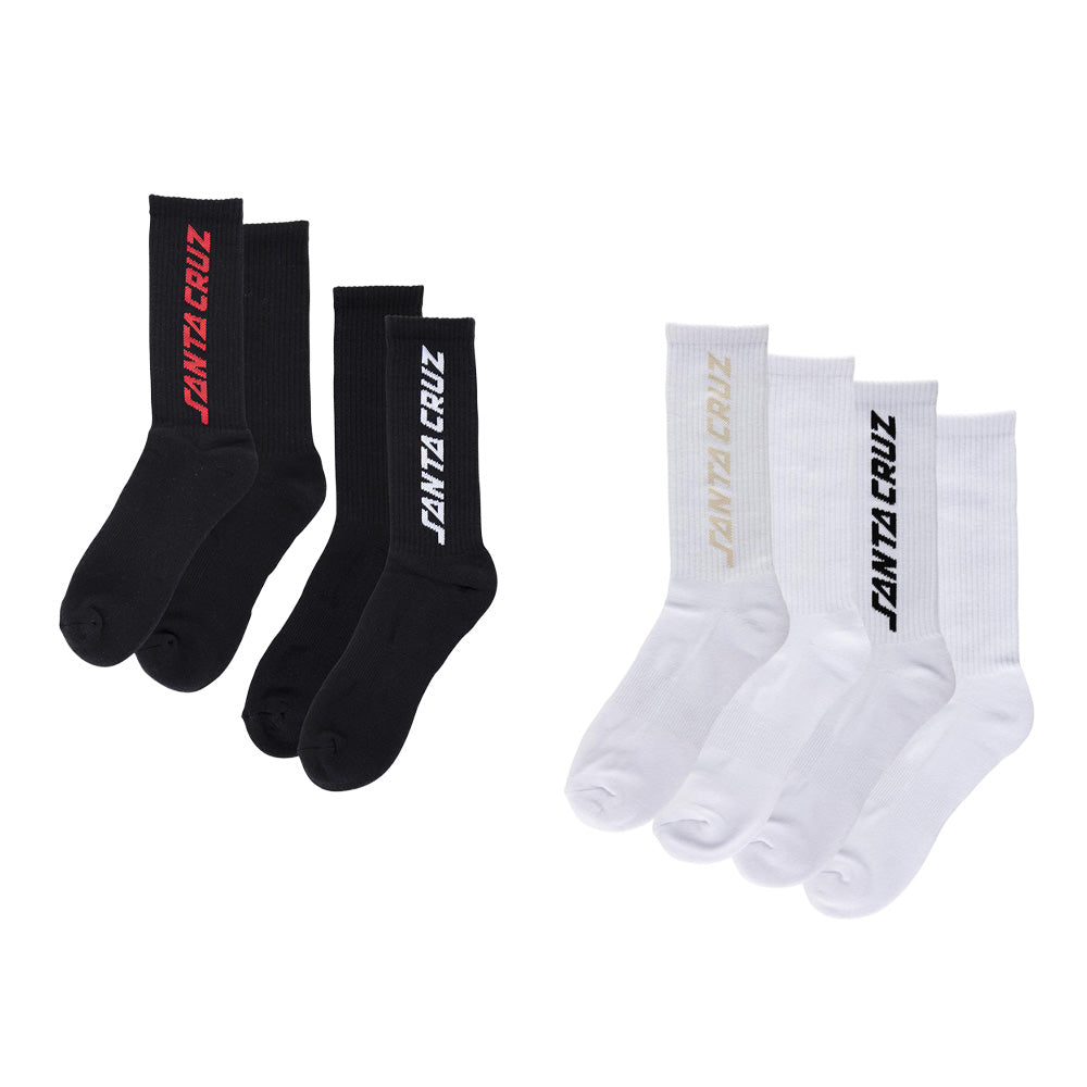 SOLID STRIP 2-PACK SOCKS