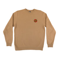 CRUZ EMBROIDERED CREW NECK SWEATSHIRT