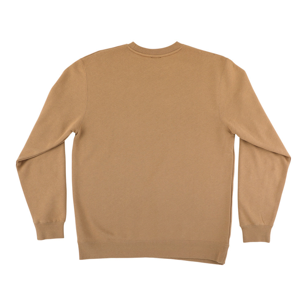 CRUZ EMBROIDERED CREW NECK SWEATSHIRT