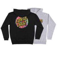 TIE DYE DOT CHEST P/O HOODED SWEATSHIRT