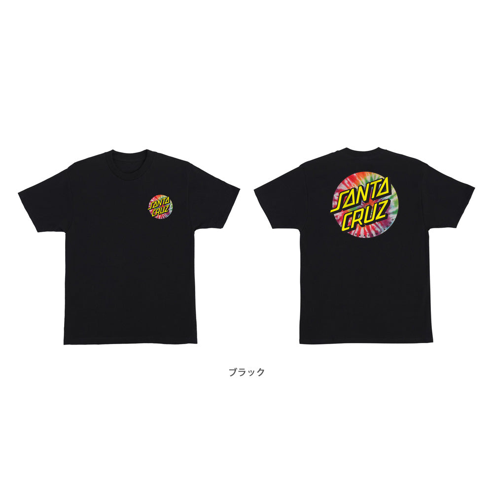 TIE DYE DOT CHEST S/S REGULAR T-SHIRT