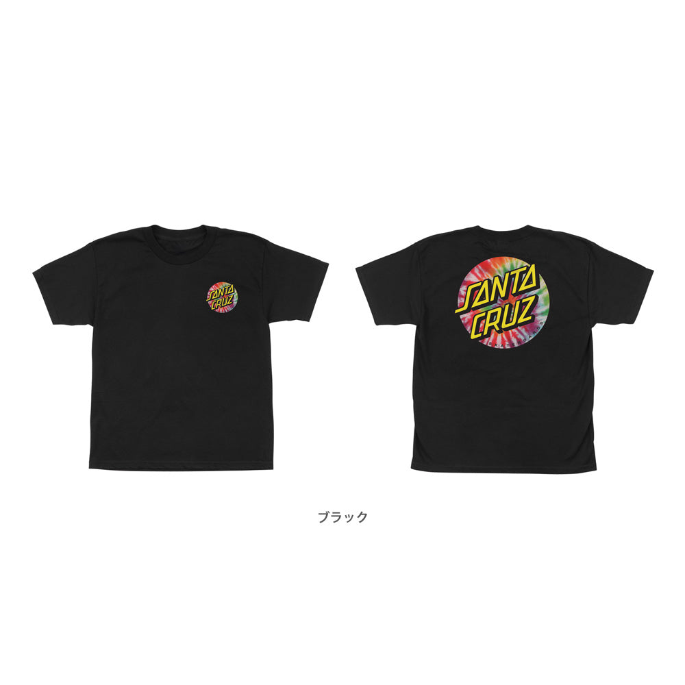 TIE DYE DOT CHEST S/S REGULAR T-SHIRT YOUTH