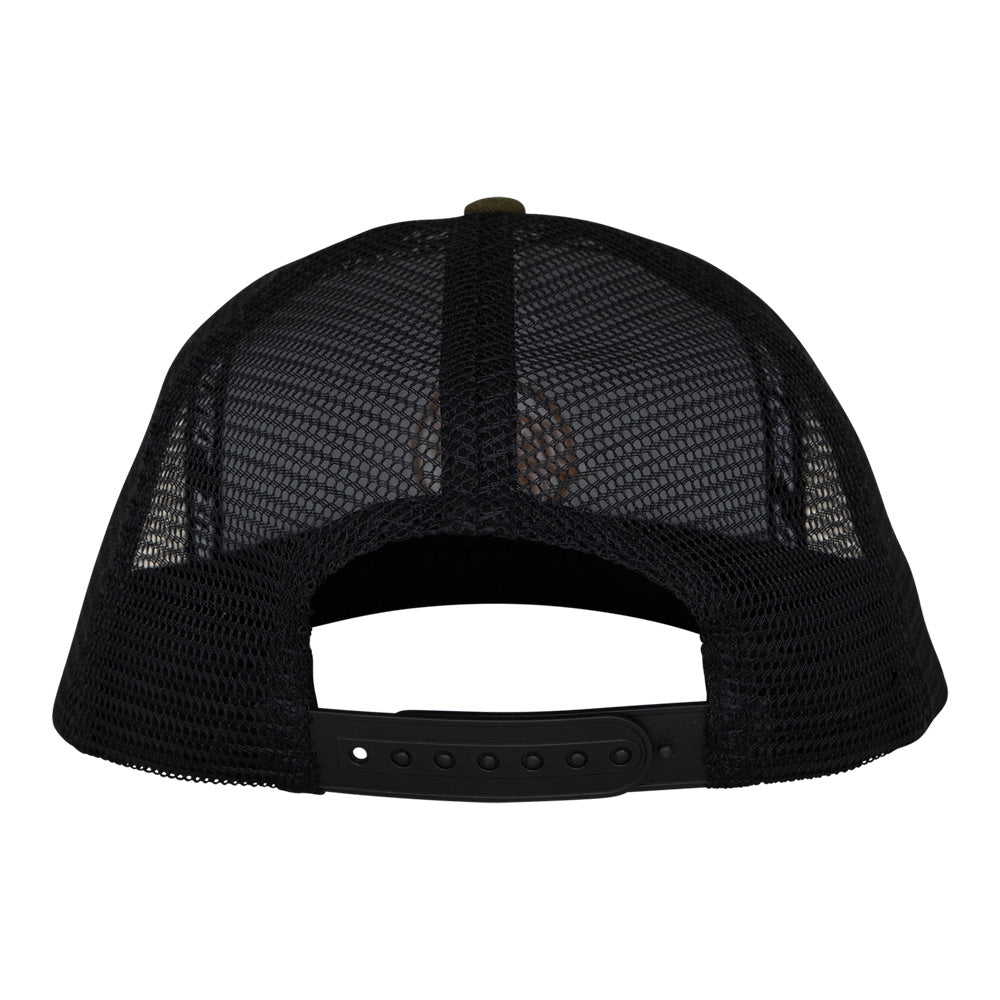 CRUZ EMBROIDERED MESH TRUCKER HAT