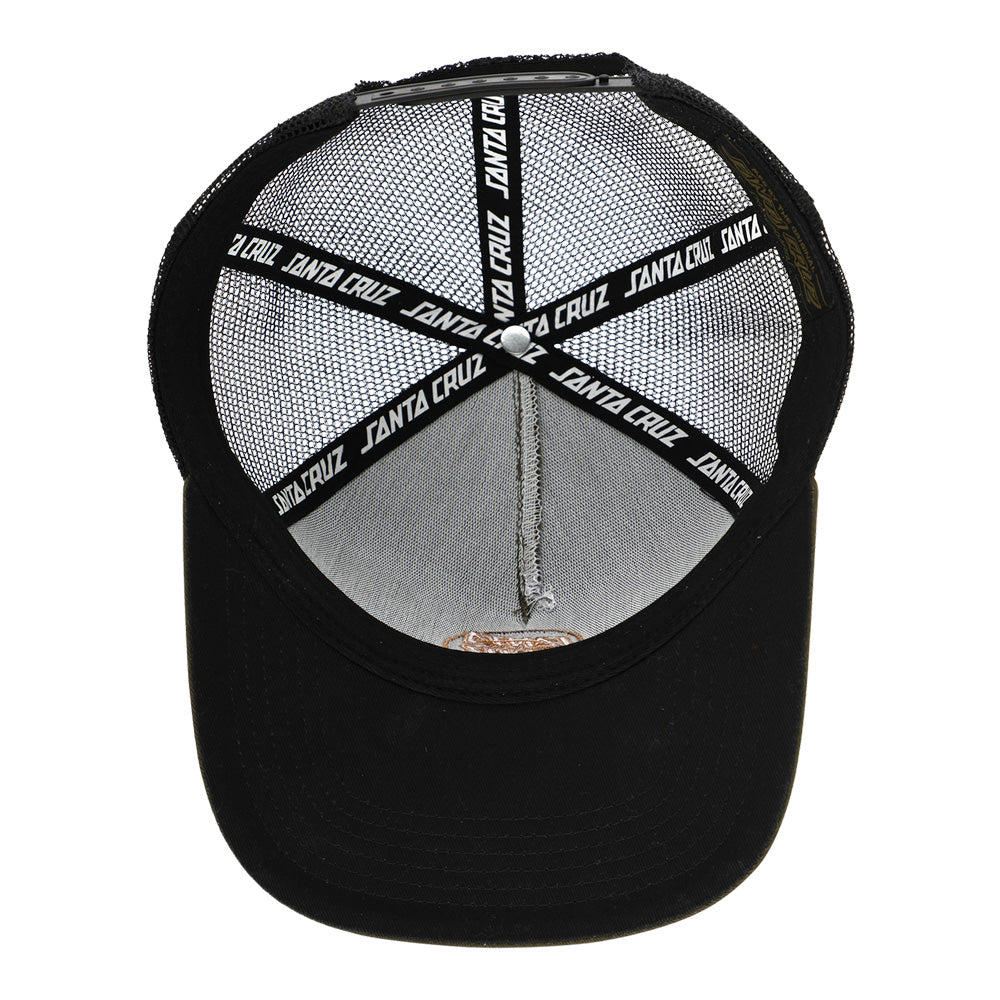 CRUZ EMBROIDERED MESH TRUCKER HAT
