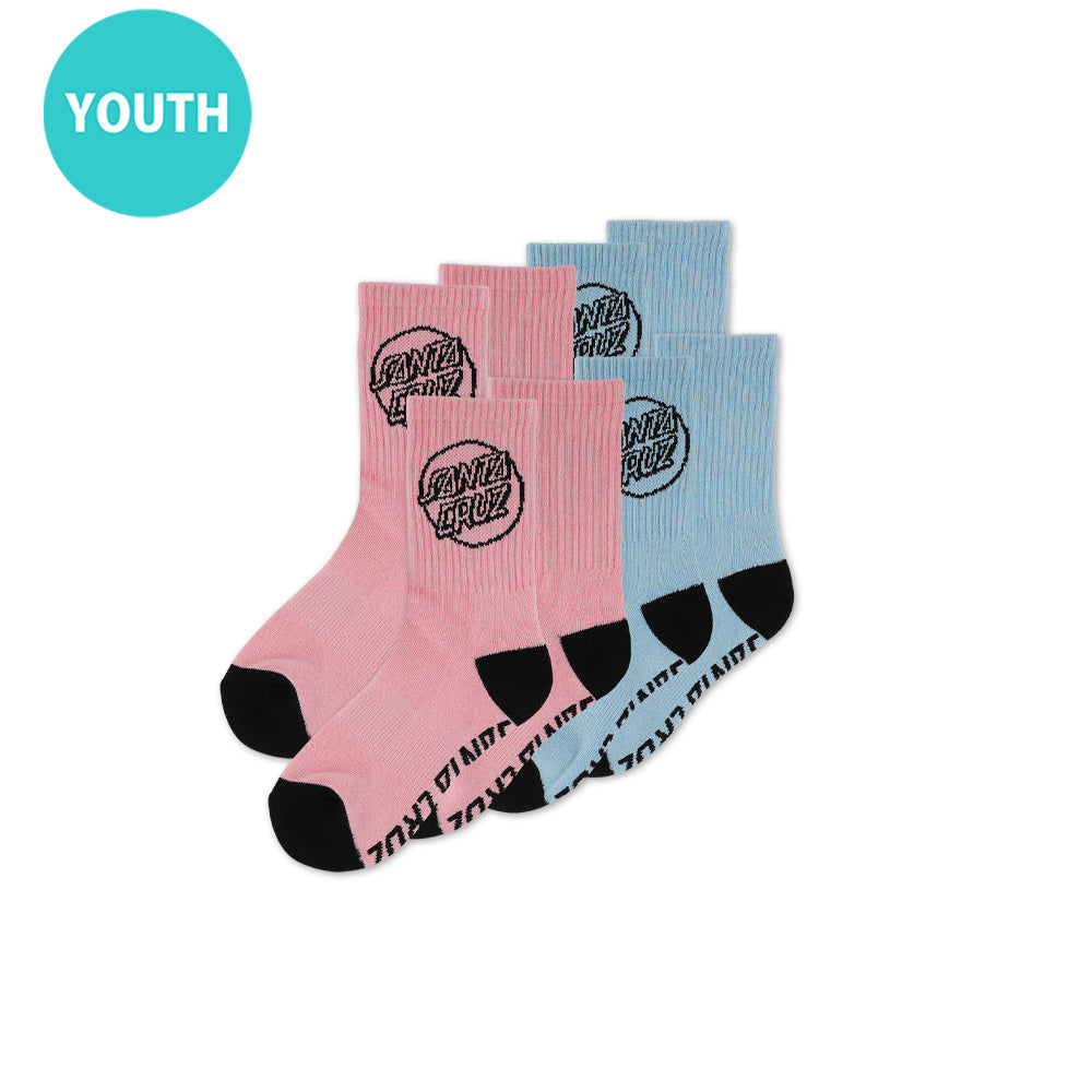 OPUS STRIP 4-PACK YOUTH SOCKS