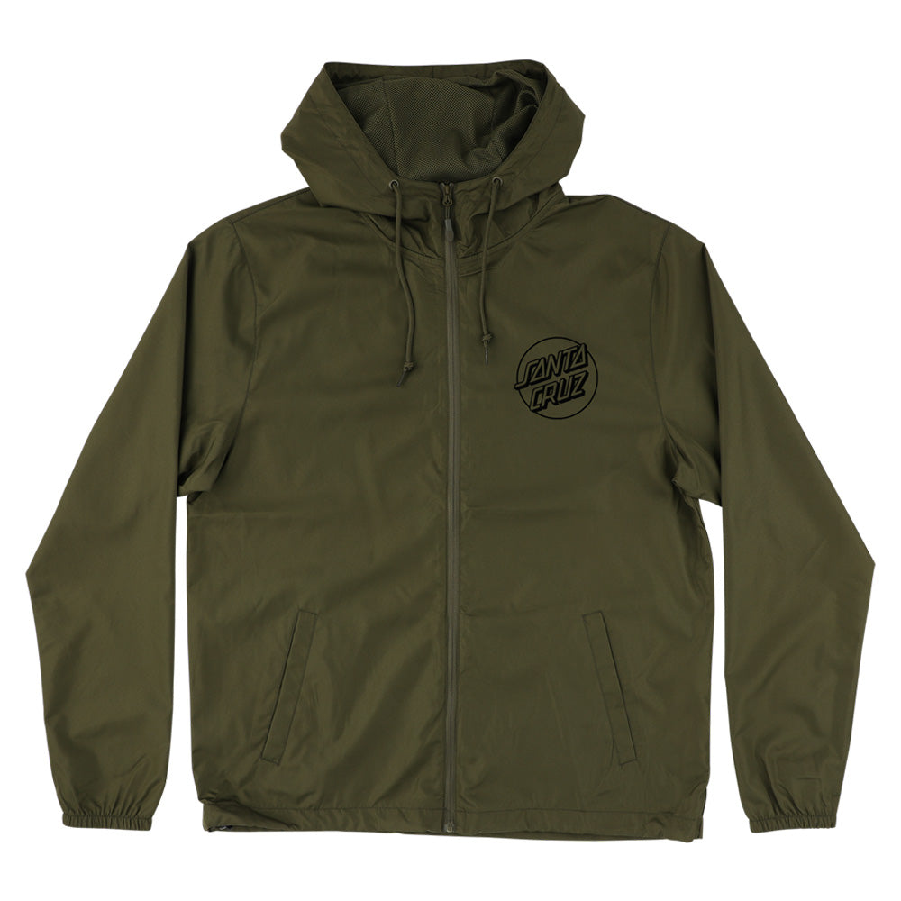 OPUS DOT CHEST HOODED WINDBREAKER JACKET
