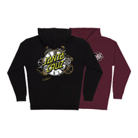GRABKE EXPLODING DOT ZIP HOODED SWEATSHIRT