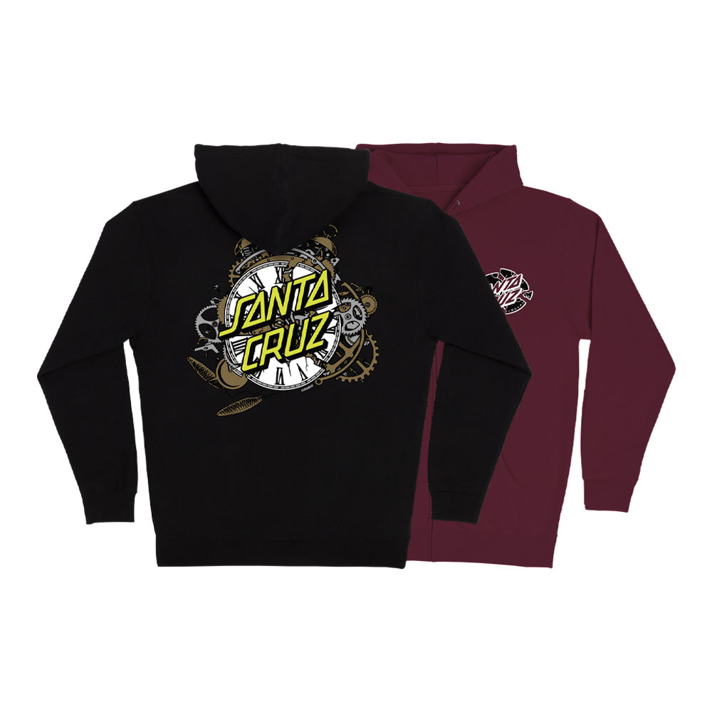 GRABKE EXPLODING DOT ZIP HOODED SWEATSHIRT