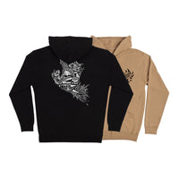 SCOURGE HAND ZIP HOODED SWEATSHIRT