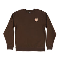 CRUZ EMBROIDERED CREW NECK SWEATSHIRT