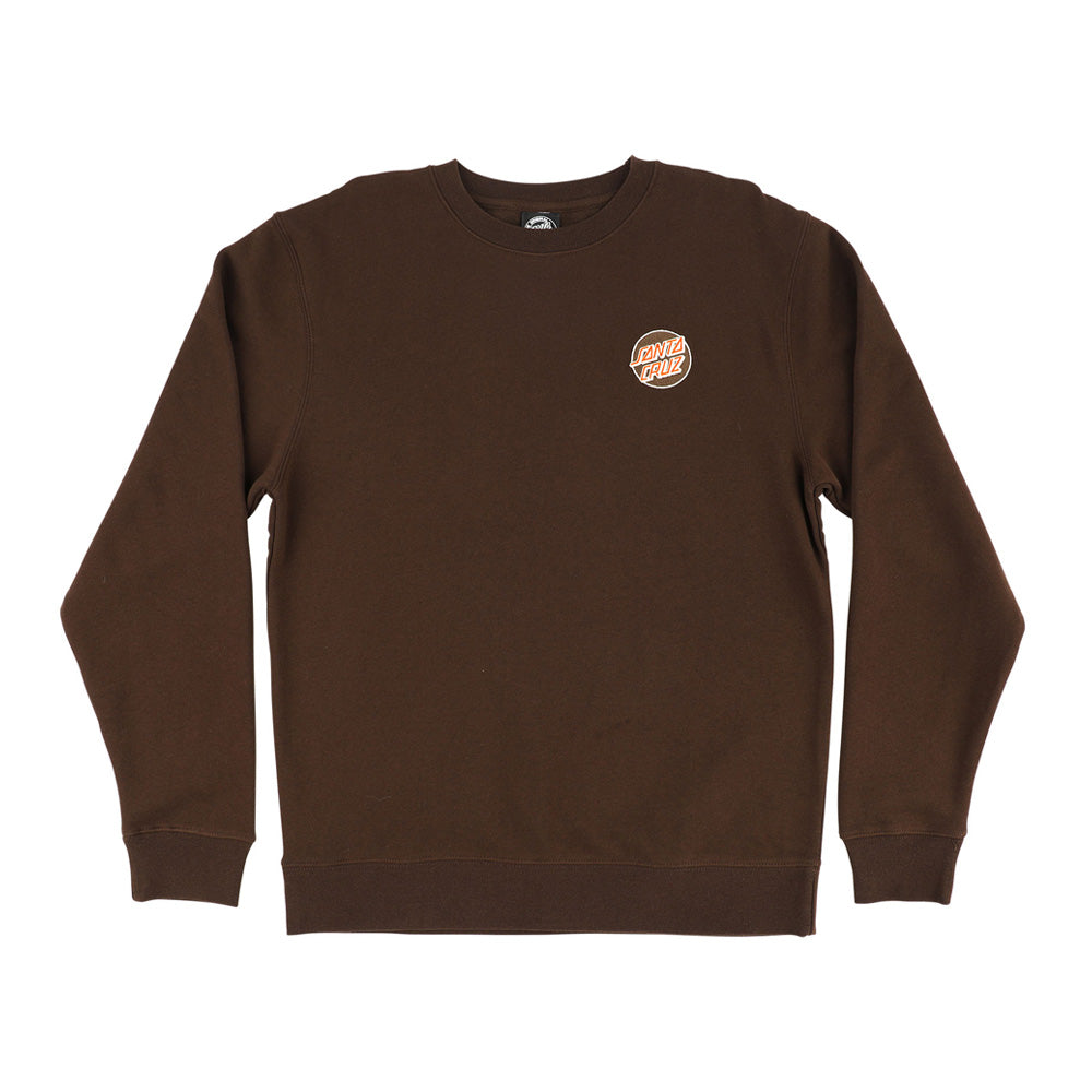 CRUZ EMBROIDERED CREW NECK SWEATSHIRT