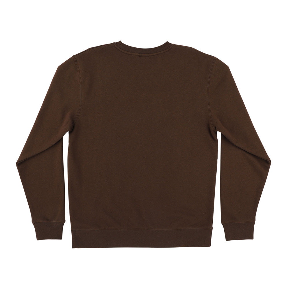 CRUZ EMBROIDERED CREW NECK SWEATSHIRT