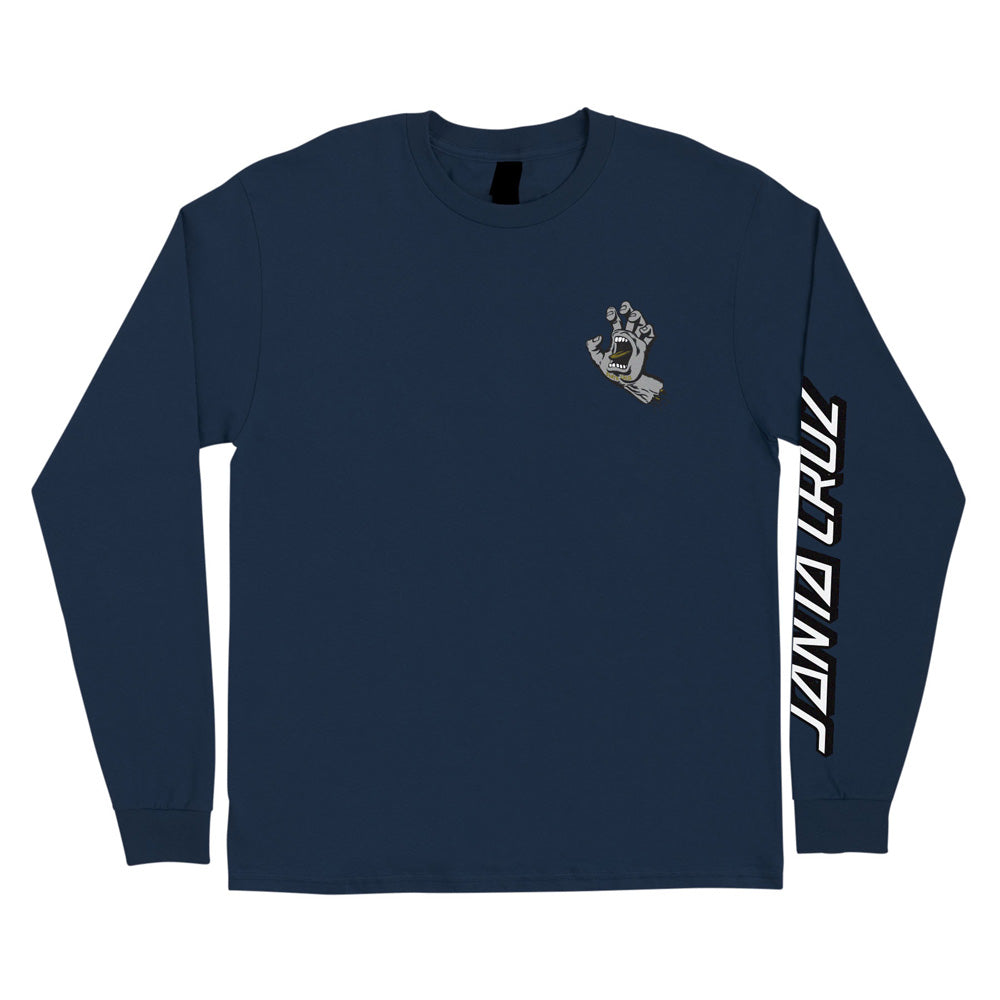 SCREAMING HAND L/S REGULAR T-SHIRT