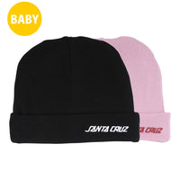 SOLID STRIP BEANIE INFANT BABY