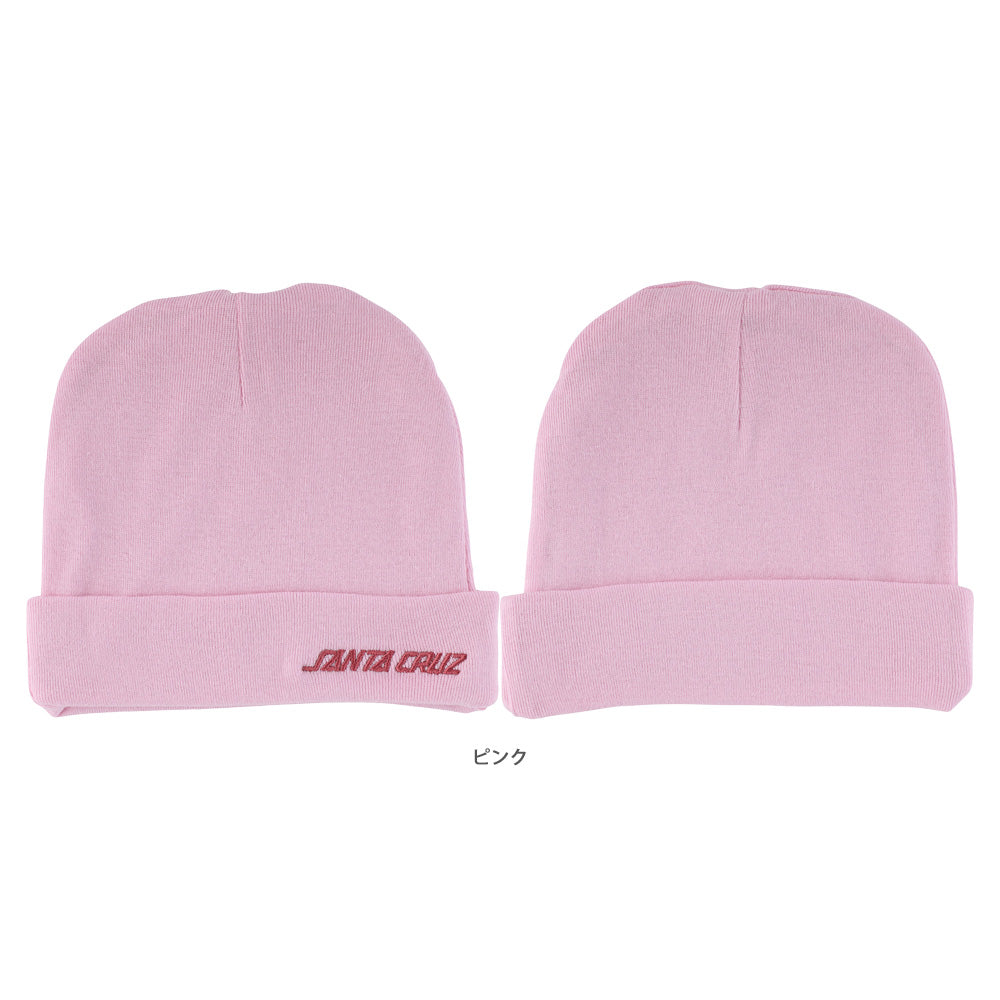 SOLID STRIP BEANIE INFANT BABY